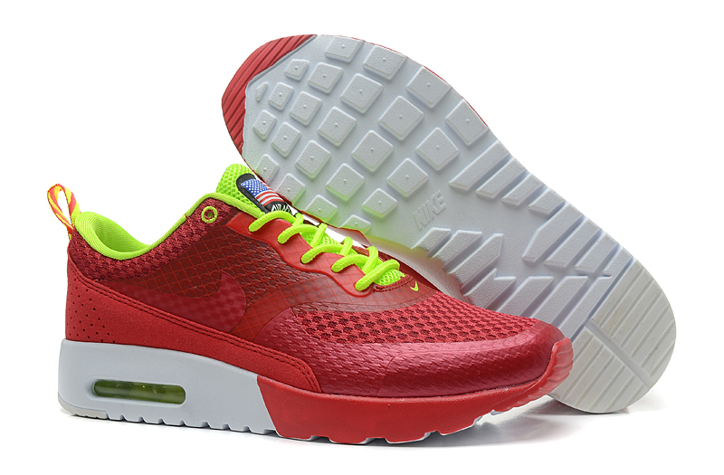 Nike Air Max Shoes Womens Red/White Online